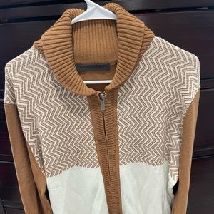 Sean John men large zip up sweater